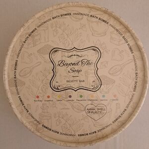 NEW Beauty Bar 'Beyond The Soap' Handmade Bath Bombs, CRUELTY FREE Parabin Free